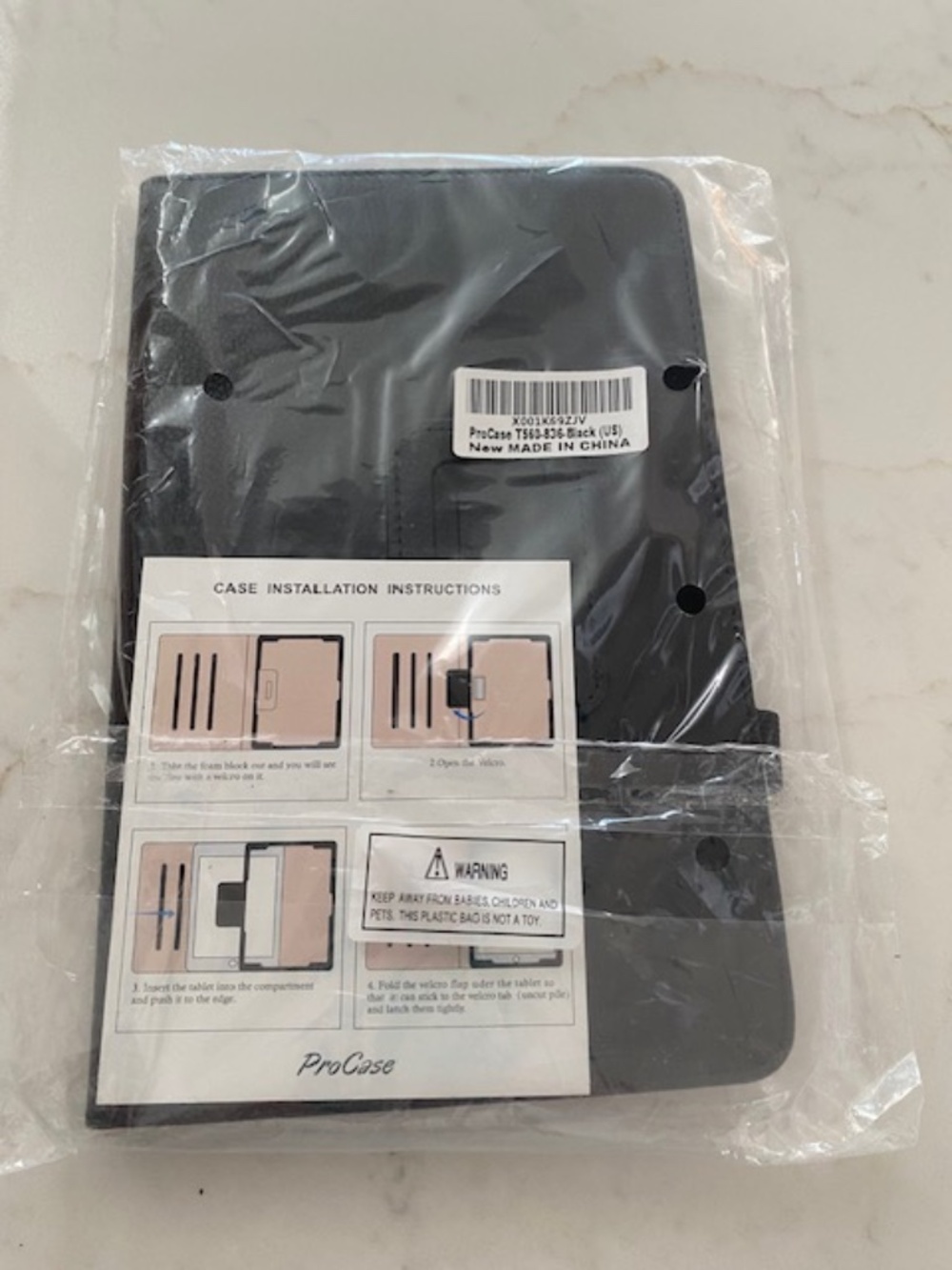 Pro Case Model T560-836 Black, 9 to 10 inch Tablets